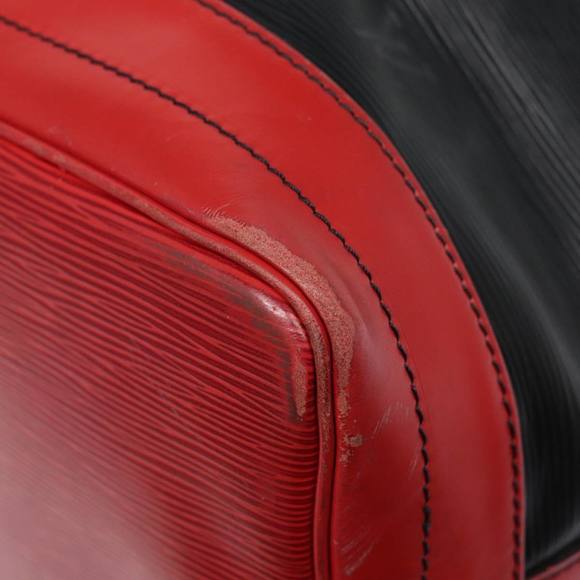 LOUIS VUITTON Epi Noe Shoulder Bag By color Black Red M44017 LV Auth 87772 - Picture 14 of 16